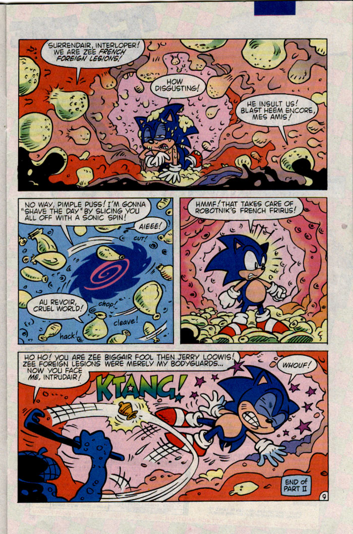 Sonic - Archie Adventure Series April 1996 Page 9